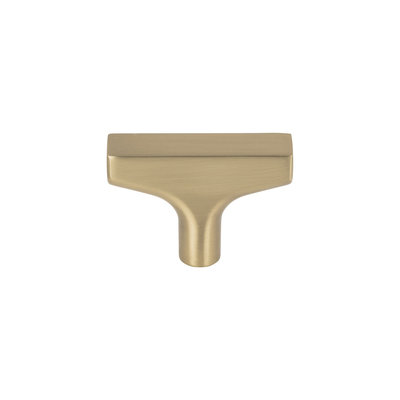 Top Knobs Riverside T-Knob Honey Bronze - 2 in