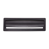 Hollin Cup Pull Flat Black - 5 1/16 in