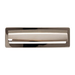 Top Knobs Hollin Cup Pull Polished Nickel - 5 1/16 in