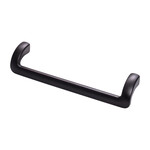 Top Knobs Kentfield Pull Flat Black - 6 5/16 in