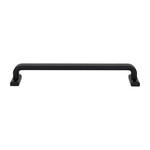 Top Knobs Harrison Appliance Pull Flat Black - 12 in