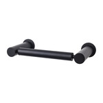 Top Knobs Hopewell Bath Tissue Holder Flat Black - 6 3/4 in