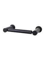 Top Knobs Hopewell Bath Tissue Holder Flat Black - 6 3/4 in