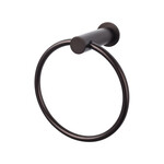 Top Knobs Hopewell Bath Towel Ring Oil Rubbed Bronze - 6 5/16 in