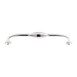 Top Knobs Chareau® D Pull Polished Chrome - 8 13/16 in