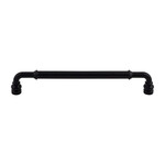 Top Knobs Brixton Pull Flat Black - 7 9/16 in