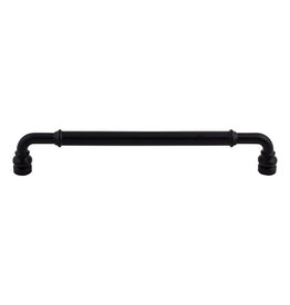 Top Knobs Brixton Pull Flat Black - 7 9/16 in