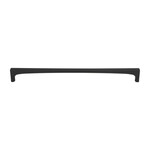 Top Knobs Riverside Pull Flat Black - 8 13/16 in