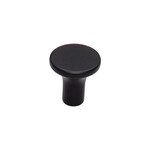 Top Knobs Marion Knob Flat Black - 1 in