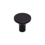 Top Knobs Marion Knob Flat Black - 1 1/8 in