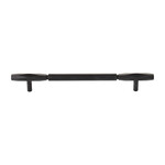Top Knobs Kingsmill Pull Flat Black - 7 9/16 in