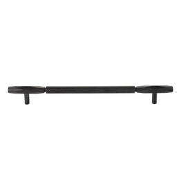 Top Knobs Kingsmill Pull Flat Black - 8 13/16 in