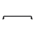 Top Knobs Harrison Appliance Pull Flat Black - 18 in