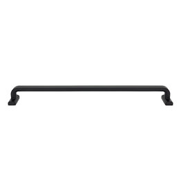 Top Knobs Harrison Appliance Pull Flat Black - 18 in
