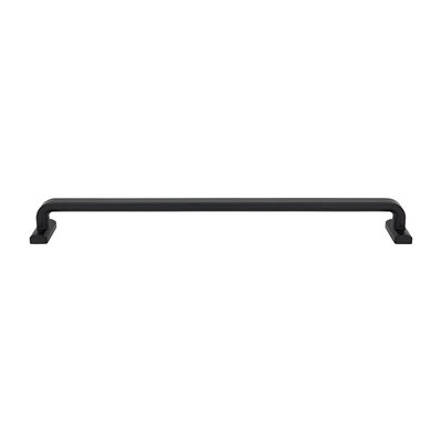 Top Knobs Harrison Appliance Pull Flat Black - 18 in