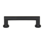 Top Knobs Morris Pull Flat Black - 3 3/4 in