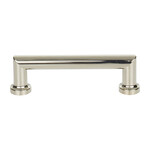 Top Knobs Morris Pull Polished Nickel - 3 3/4 in