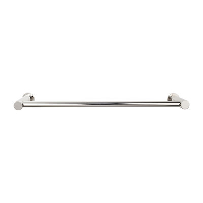 Top Knobs Hopewell Bath Towel Bar Polished Nickel - 24 in