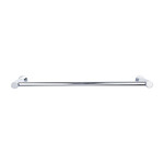 Top Knobs Hopewell Bath Towel Bar Polished Chrome - 30 in