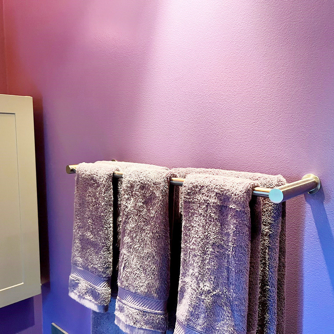 Top Knobs Hopewell Bath Double Towel Bar