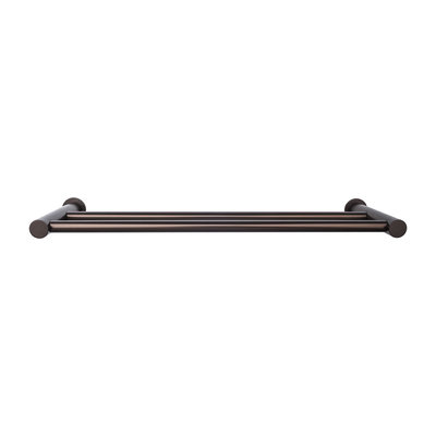 Top Knobs Hopewell Bath Double Towel Bar Oil Rubbed Bronze - 30 in
