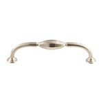 Top Knobs Chareau® D Pull Brushed Satin Nickel - 5 1/16 in