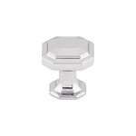 Top Knobs Emerald Knob Polished Chrome - 1 1/8 in