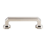 Top Knobs Emerald Pull Polished Nickel - 3 3/4 in
