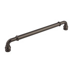 Top Knobs Brixton Appliance Pull Ash Gray - 12 in
