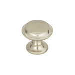 Top Knobs Barrow Knob Brushed Satin Nickel - 1 1/4 in