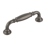 Top Knobs Barrow Pull Ash Gray - 3 3/4 in