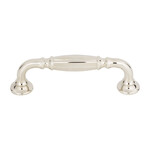 Top Knobs Barrow Pull Polished Nickel - 3 3/4 in
