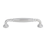 Top Knobs Barrow Pull Polished Chrome - 5 1/16 in