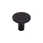 Top Knobs Marion Knob Flat Black - 1 1/4 in