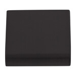 Top Knobs Europa Tab Pull Flat Black - 5/8 in