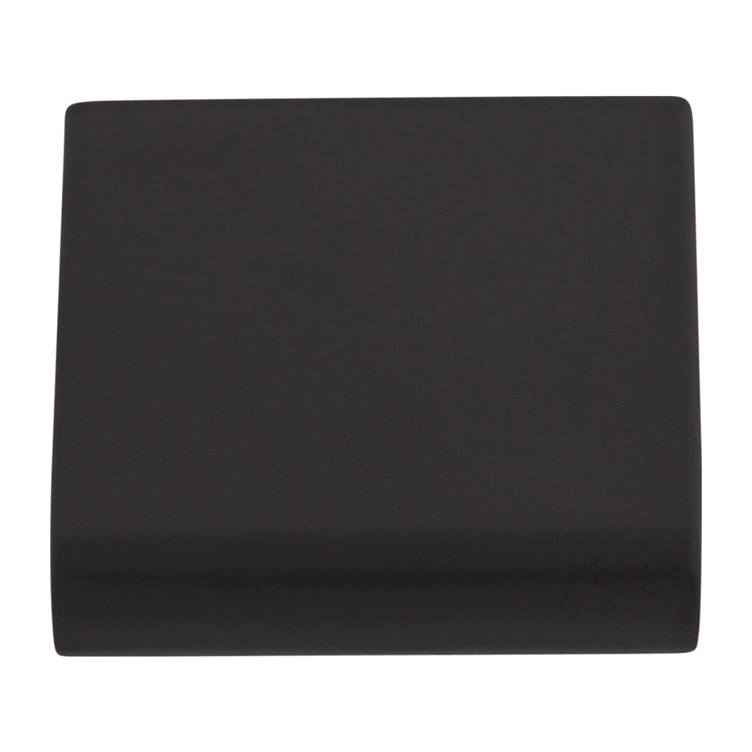Europa Tab Pull Flat Black - 5/8 in - Handles & More Hardware Ltd.