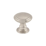 Top Knobs Reeded Knob Brushed Satin Nickel - 1 1/4 in