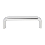 Top Knobs Exeter Pull Polished Chrome - 3 3/4 in
