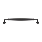 Top Knobs Barrow Pull Flat Black - 8 13/16 in