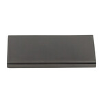 Top Knobs Europa Tab Pull Ash Gray - 2 in