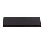 Top Knobs Europa Tab Pull Flat Black - 3 in