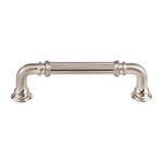 Top Knobs Reeded Pull Brushed Satin Nickel - 3 3/4 in
