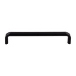 Top Knobs Exeter Pull Flat Black - 6 5/16 in