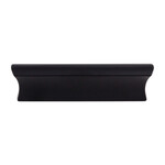 Top Knobs Glacier Pull Flat Black - 3 in