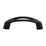 Top Knobs Verona Pull Flat Black - 3 in