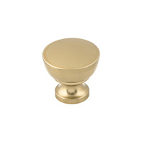 Bergen Knob Honey Bronze - 1 1/4 in