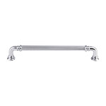 Top Knobs Reeded Pull Polished Chrome - 7 in