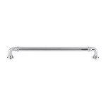 Top Knobs Reeded Pull Polished Chrome - 9 in