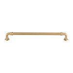 Top Knobs Reeded Pull Honey Bronze - 9 in