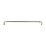 Top Knobs Reeded Pull Polished Nickel - 12 in
